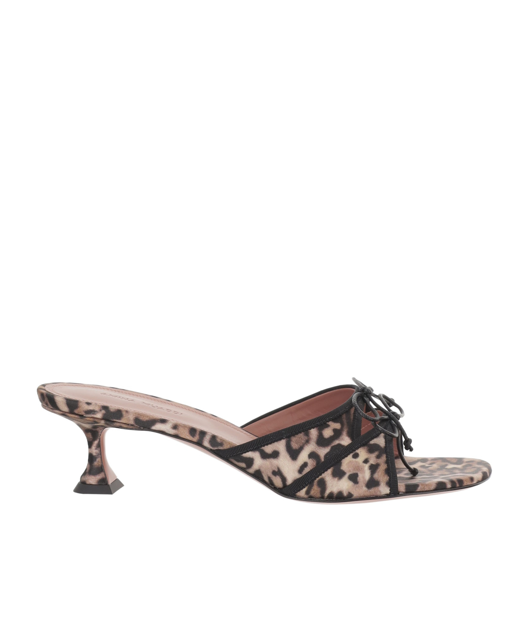 Round-toe high-heeled sandals