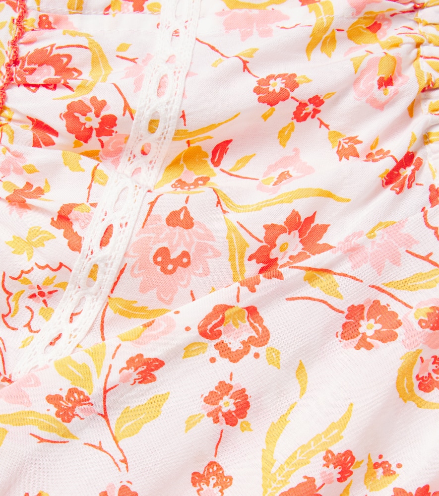 Bonny floral crop top