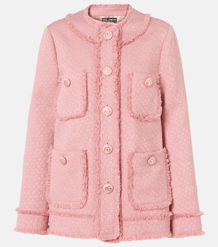 Rachel wool-blend tweed jacket