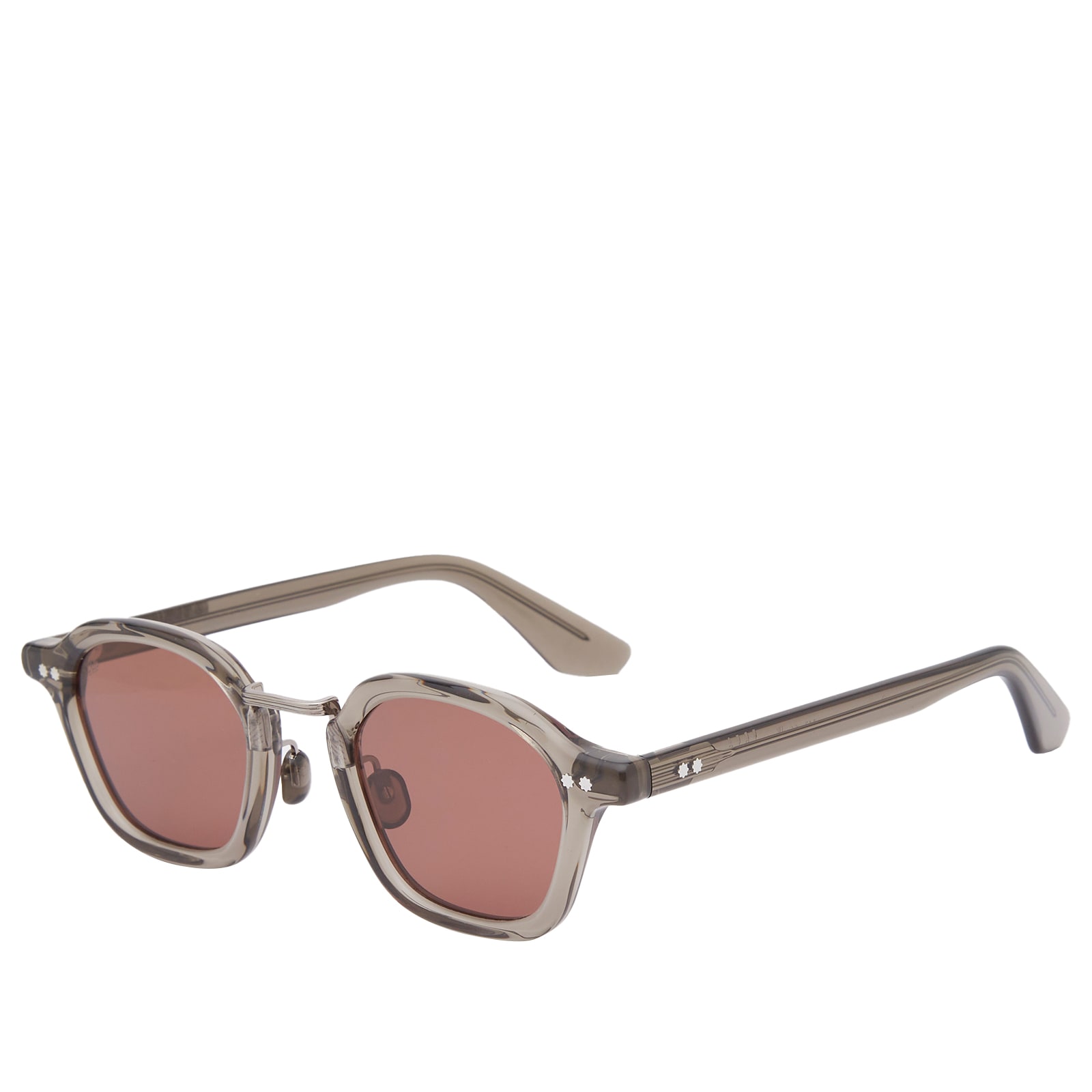 Iris Sunglasses in Grey/Purple