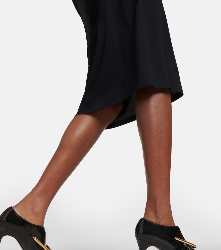 Fitted midi dress