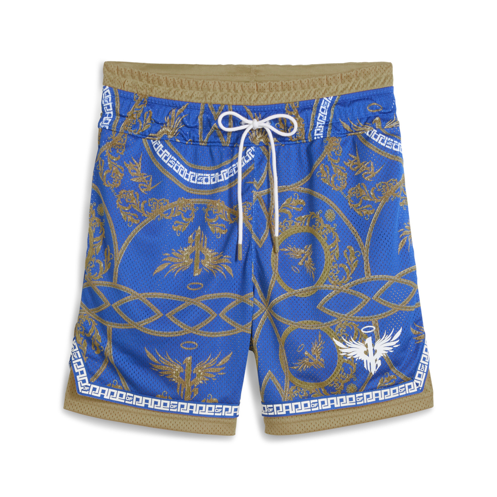 Melo Golden Graphic Drawstring Athletic Shorts
