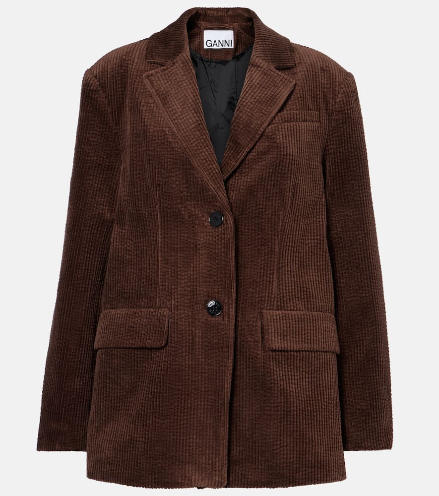 Cotton corduroy blazer