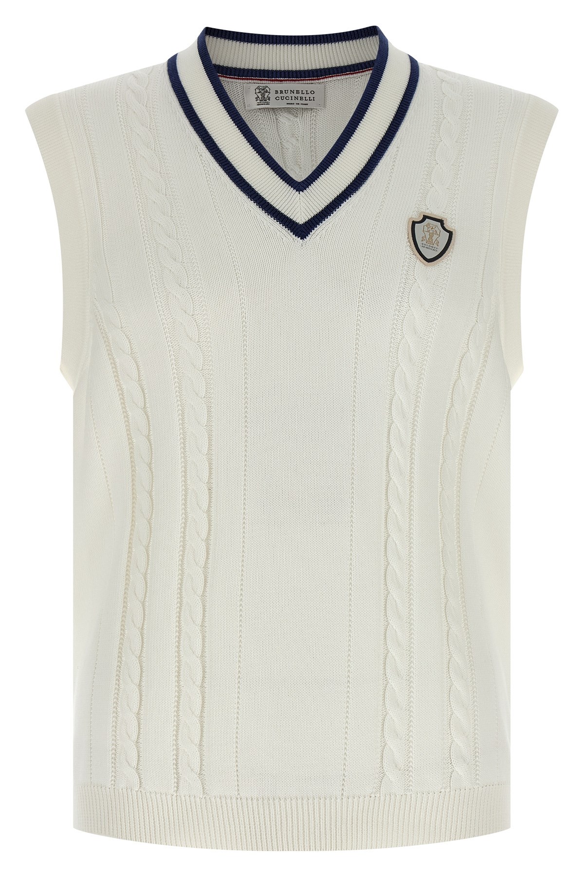 Cotton Braided Vest