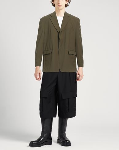 Family First Milano Man Blazer Military green Size 34 Nylon, Elastane