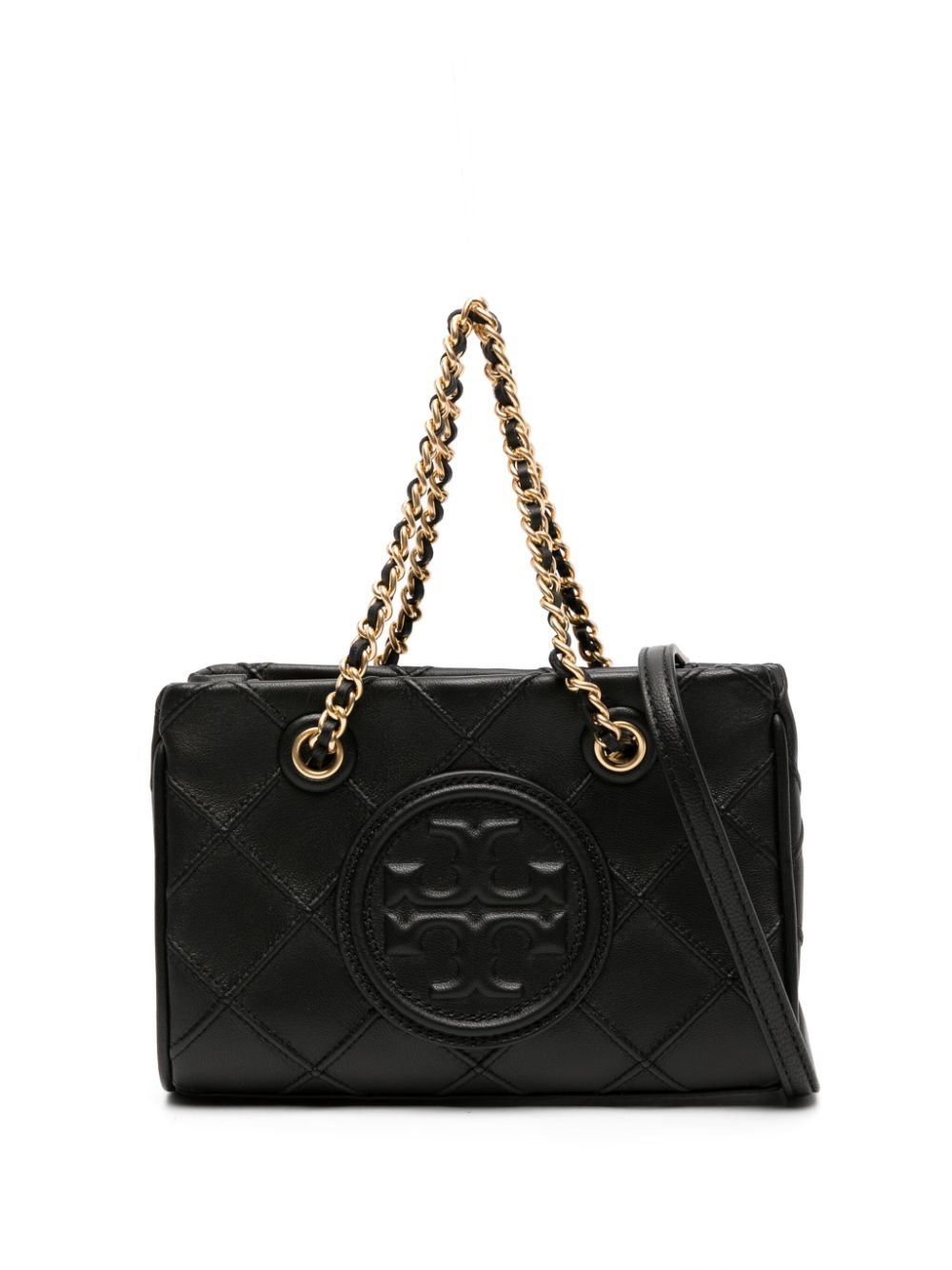Fleming quilted tote bag - Neutrals