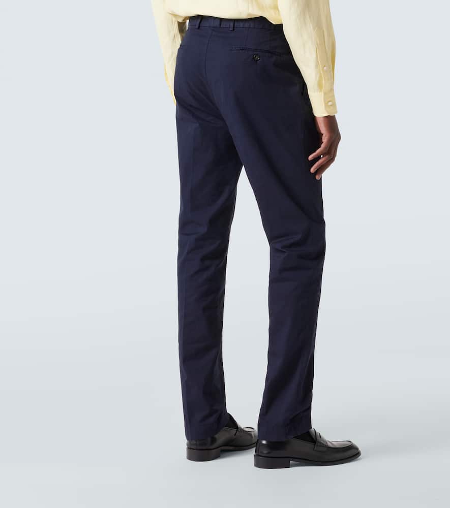 Cotton-blend chinos