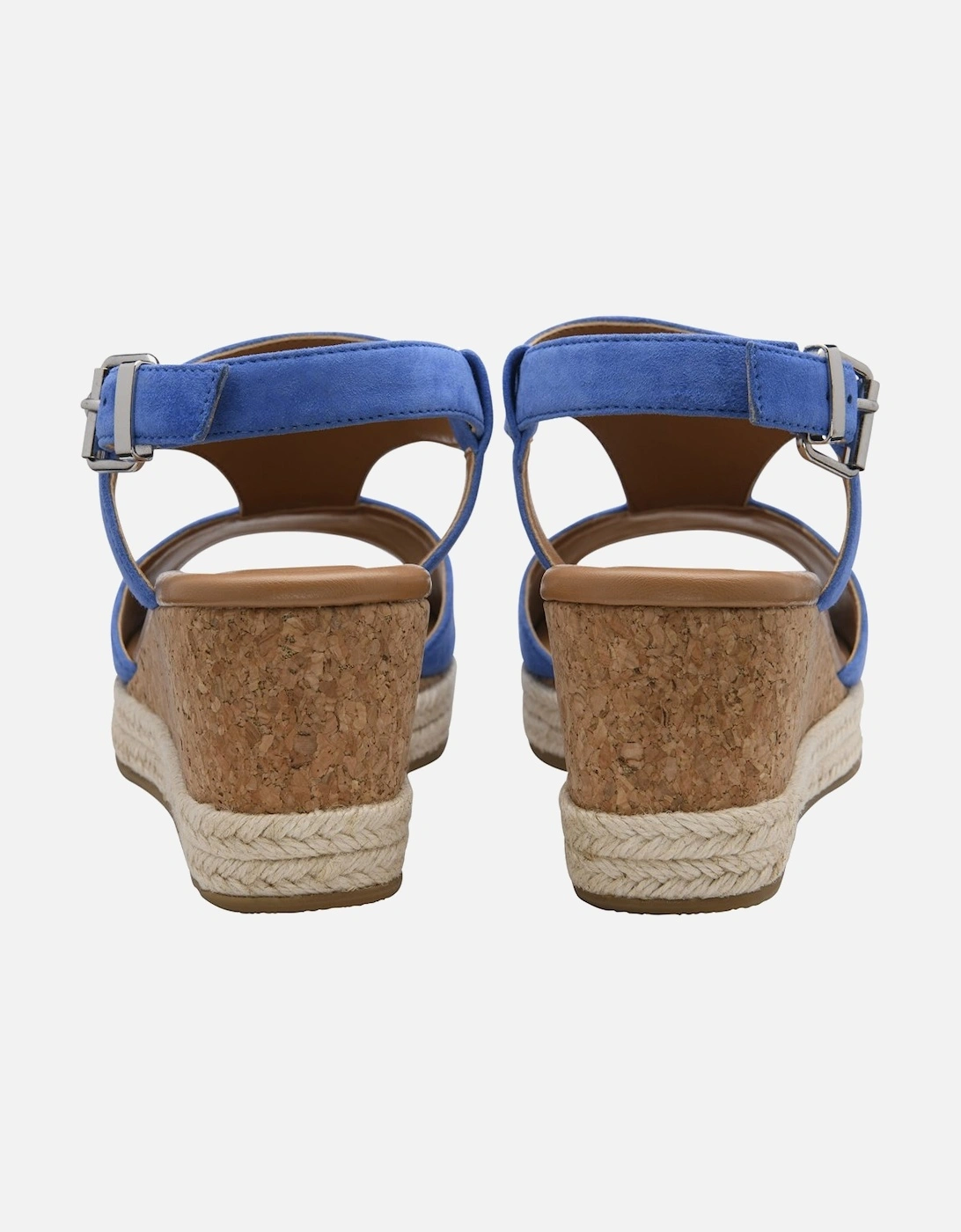 Lotus Women's Madalene Womens Wedge Sandals - Blue