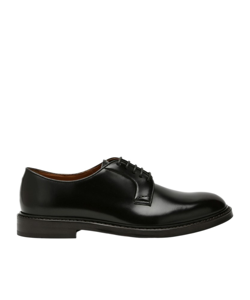 Leather Derby shoes