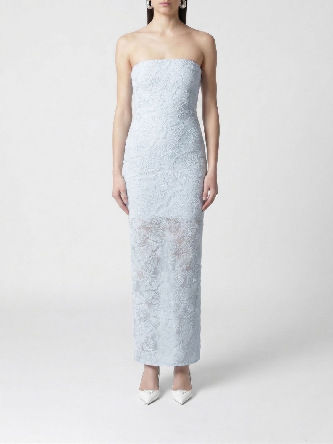 Dress Woman color Sky Blue