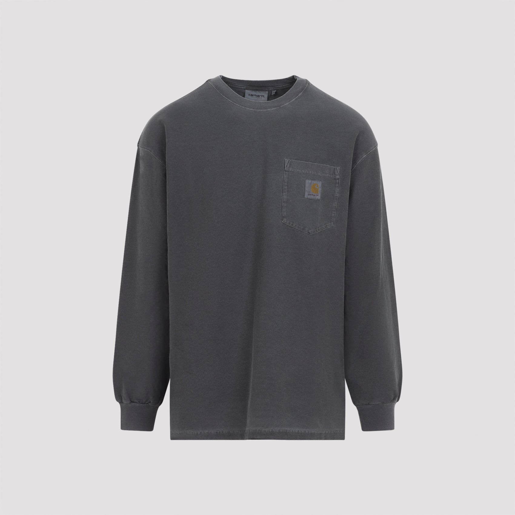Loose Pocket T-Shirt with Long Sleeves for Men