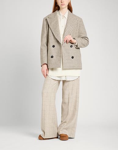 Maser Woman Coat Cream