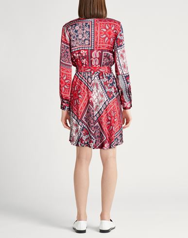 Woman Mini dress Red Size 2 Viscose