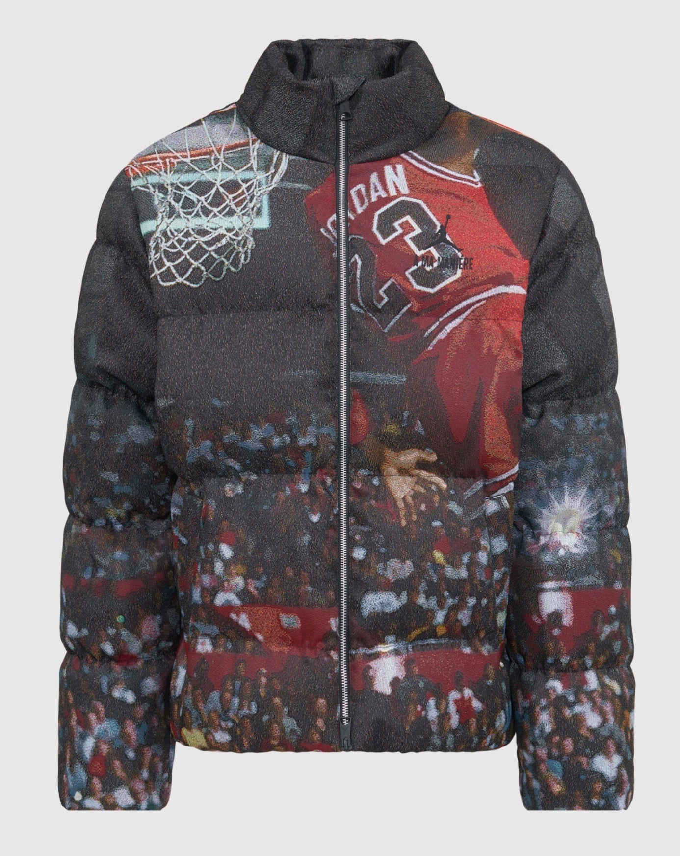 Men's X A Ma Maniere All Over Print Puffer Jacquard Down Fill Jacket