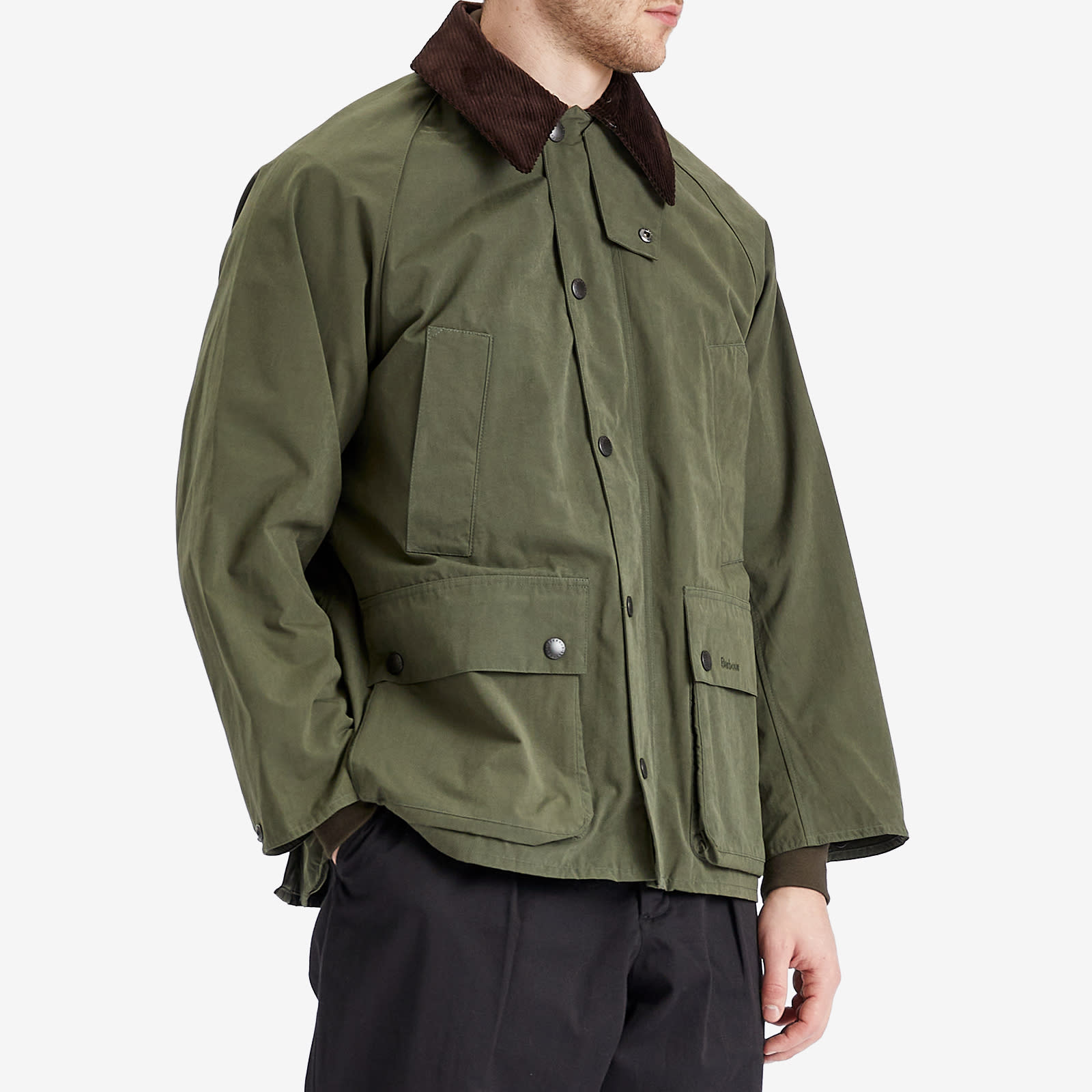 Men's OS Peached Bedale Casual Jacket in Sage