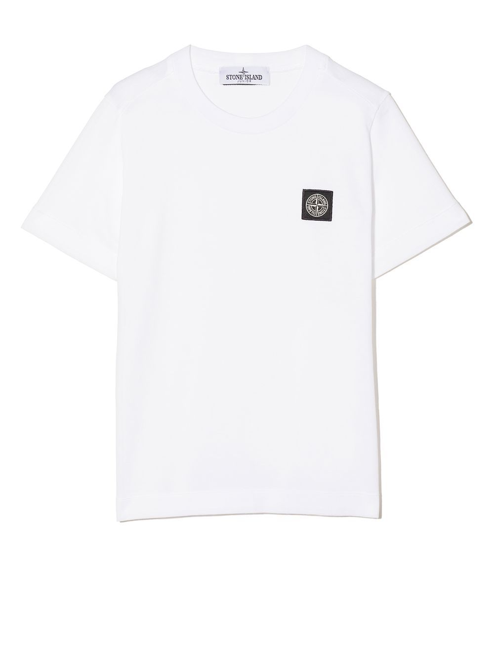 Compass logo patch T-shirt - White