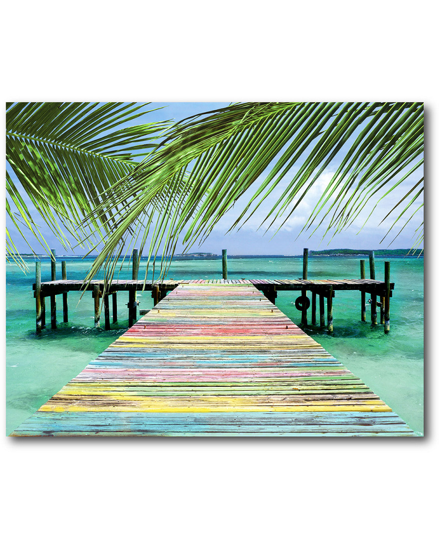 Wall Decor Rainbow Dock Gallery-Wrapped Canvas Wall Art