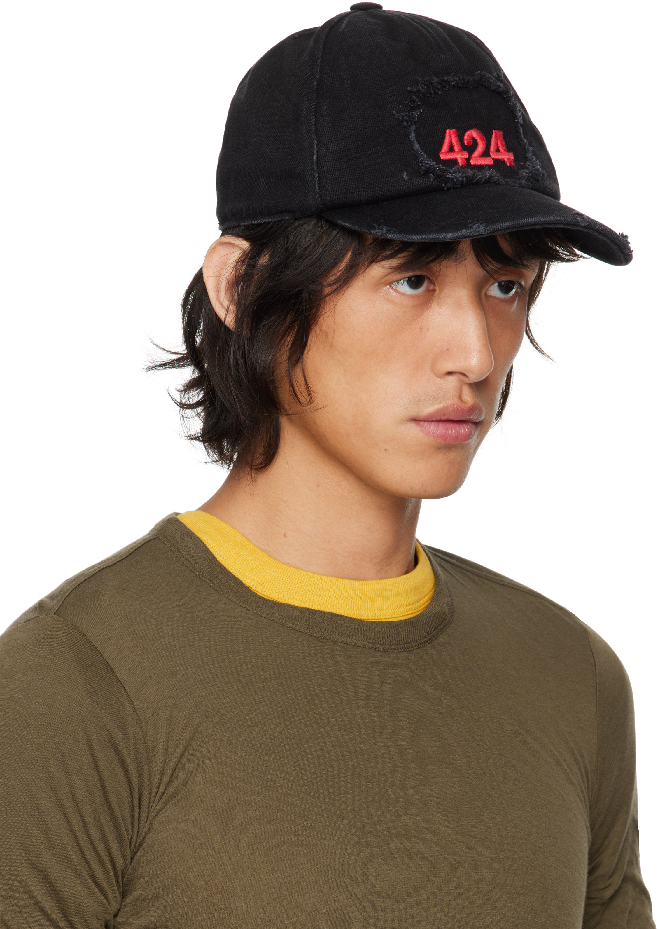 424 Black Baseball Cap