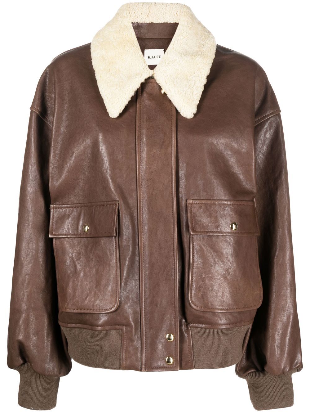 The Shellar lambskin jacket - Black