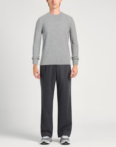 Man Sweater Grey Size 36 Cashmere