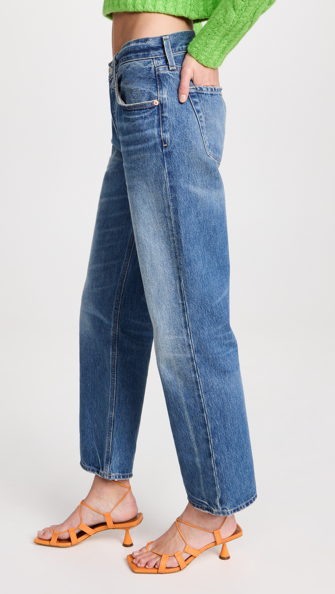 Neve Low Slung Relaxed Jeans