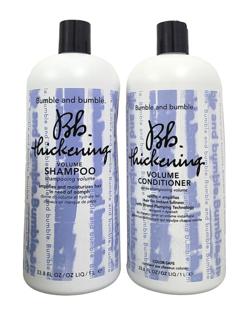 Unisex Thickening Shampoo & Conditioner Duo