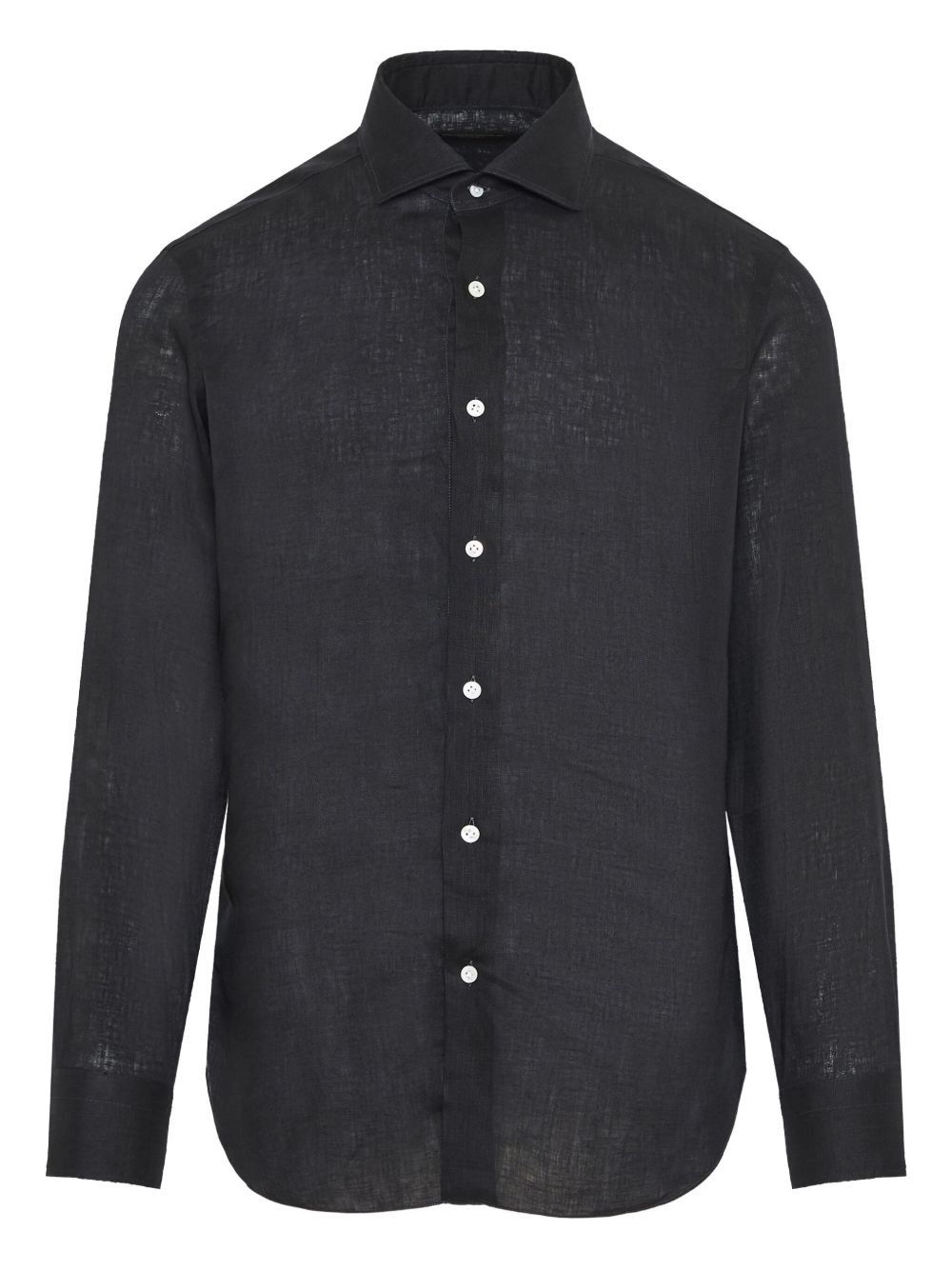 Linen shirt - Black