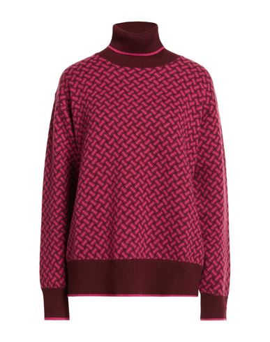 Woman Turtleneck Magenta Size XS Cashmere
