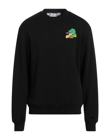 Off-white Man Sweatshirt Black