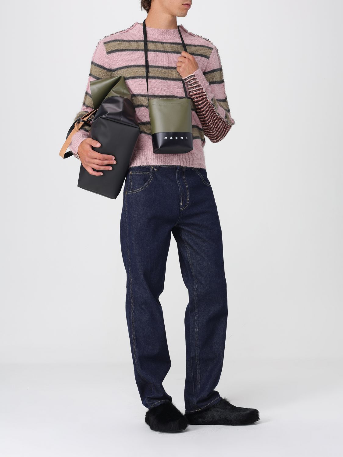 Sweater Men color Pink