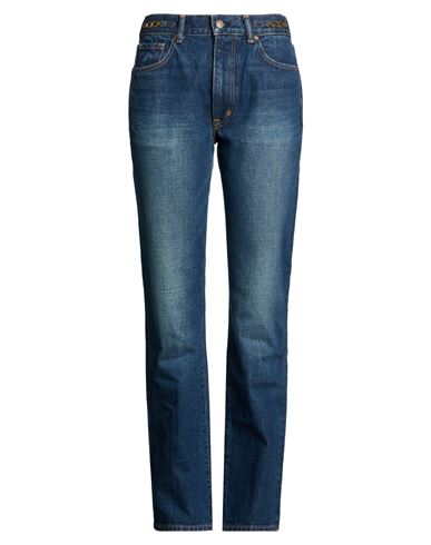 Woman Jeans Blue Size 26 Cotton