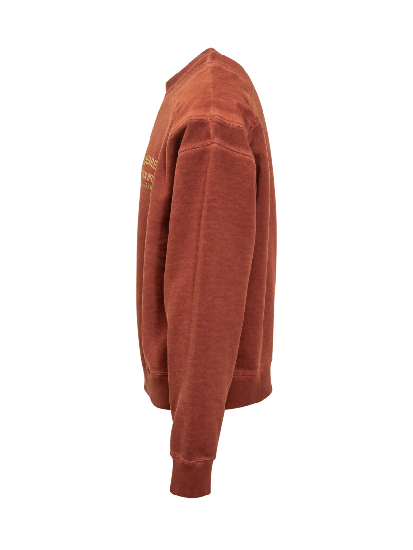 Red Crew Neck Sweatshirt