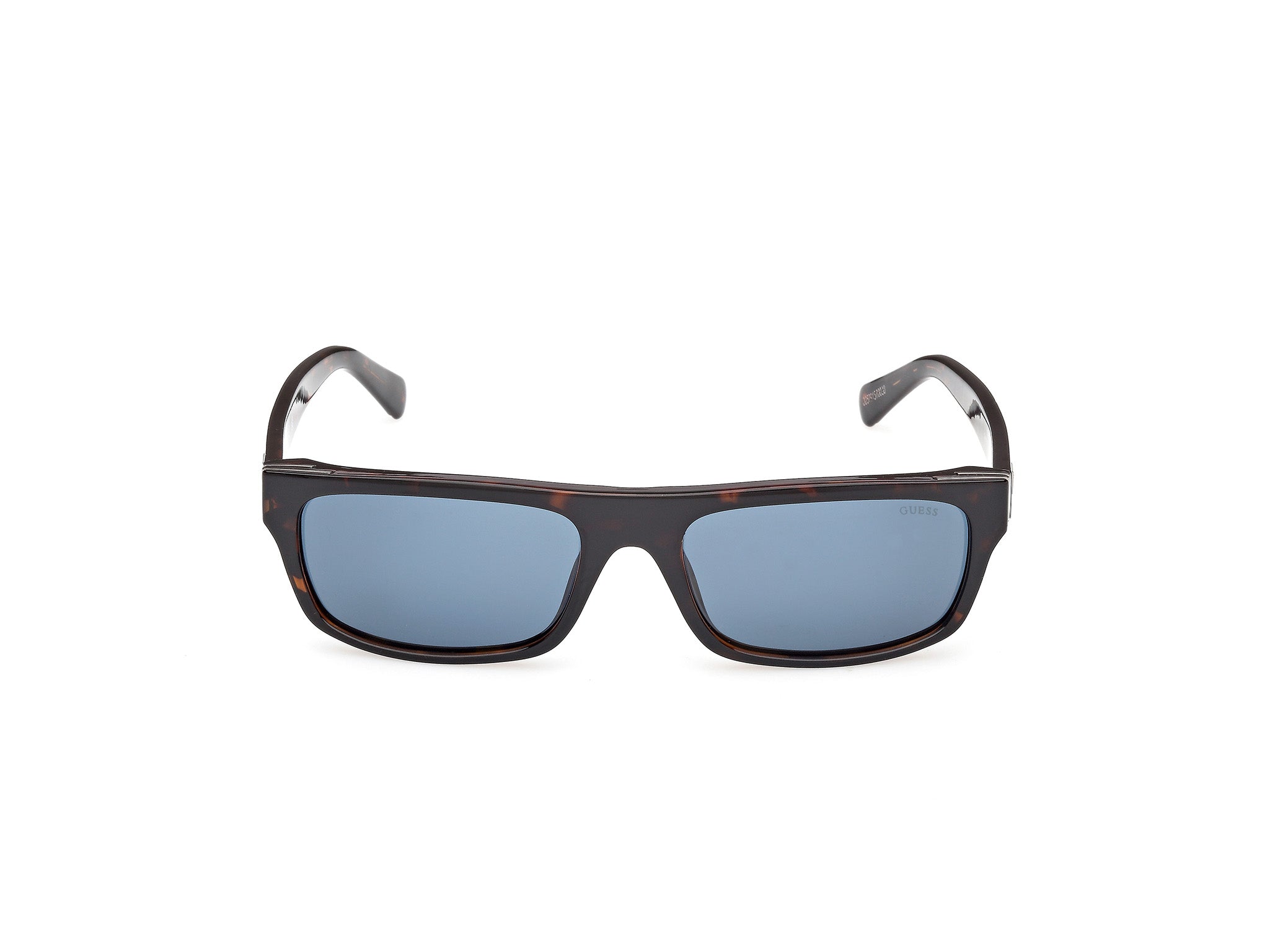 Guess Hombre Guess GU00276 52V Gafas de sol Inyectado la Habana Azul Cuadrada Norma