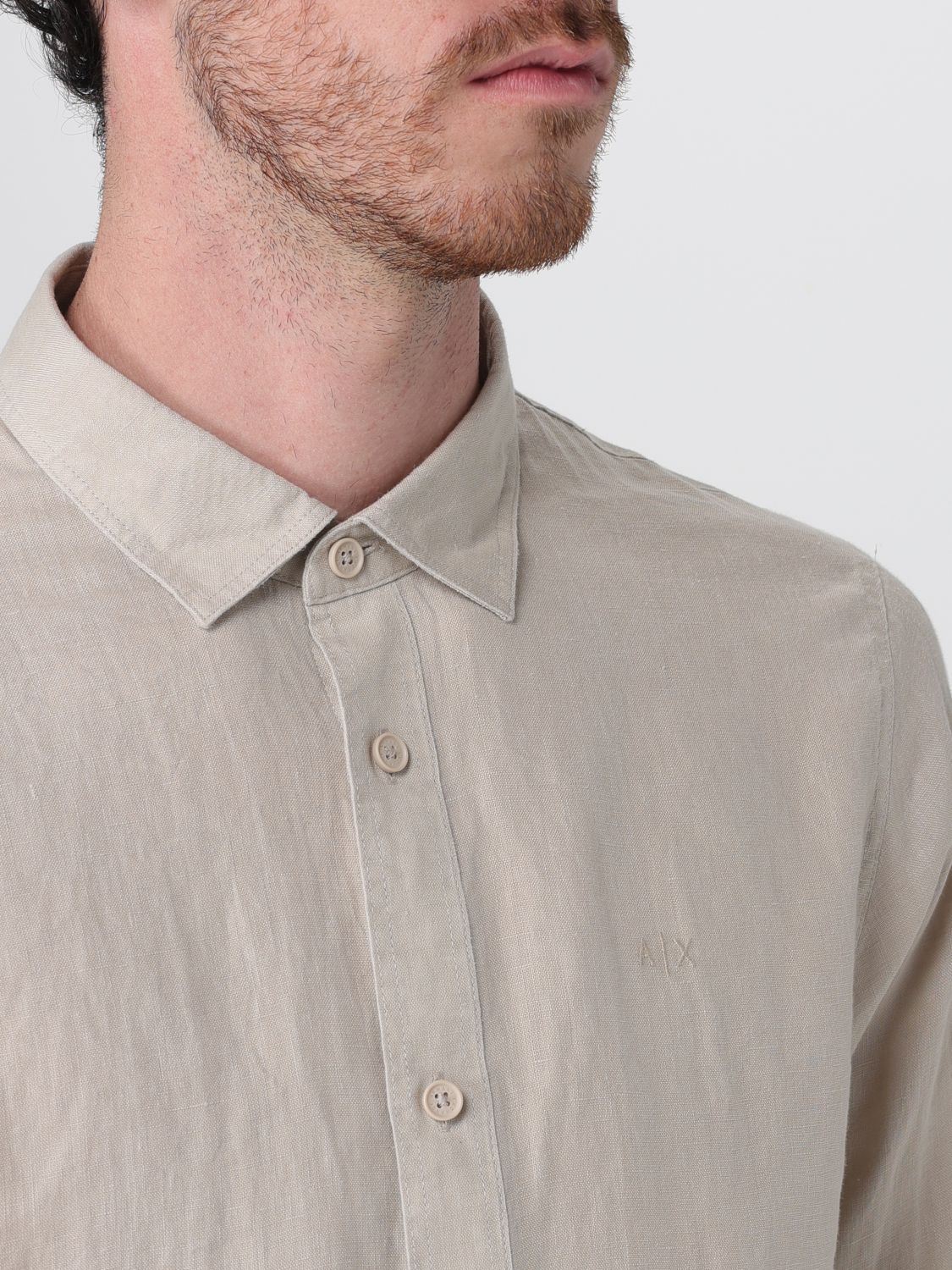 Shirt ARMANI EXCHANGE Men color Sand