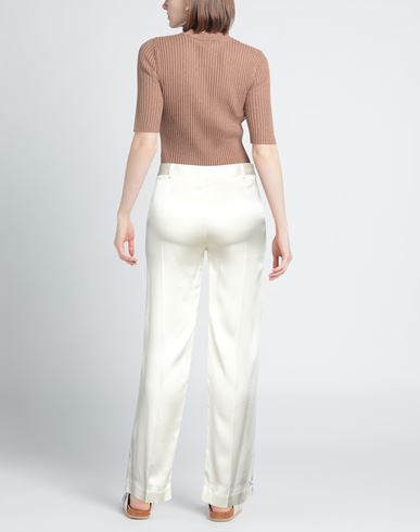 Act N°1 Woman Pants Cream Size 0 Acetate, Viscose