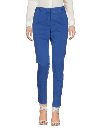 Rossopuro Woman Pants Blue Size 10 Cotton, Elastane