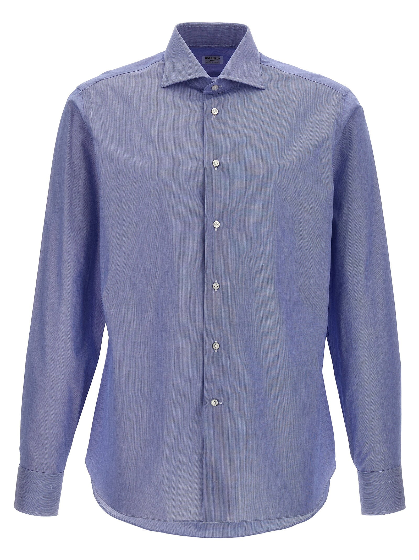 Cotton Oxford Shirt — Periwinkle