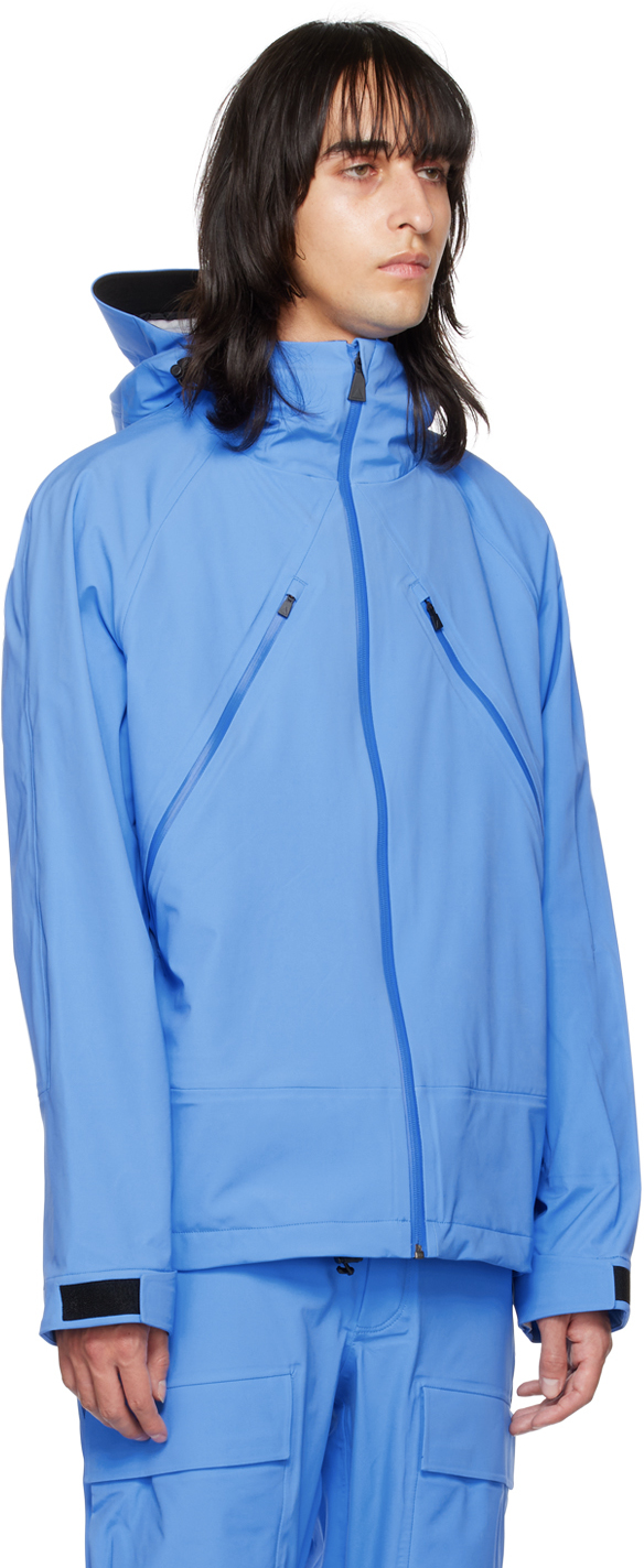 Hayden 3L shell jacket in blue