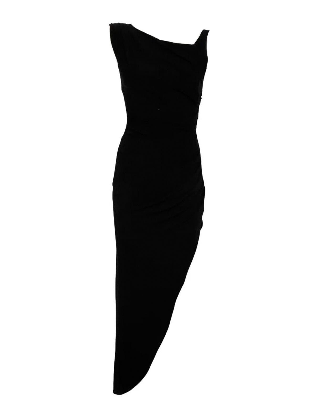 Jewel Shoulder Dress Dresses Black