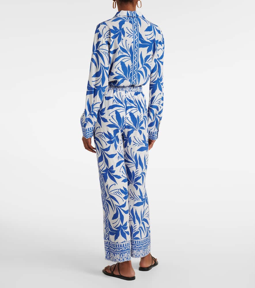 Claudia printed palazzo pants