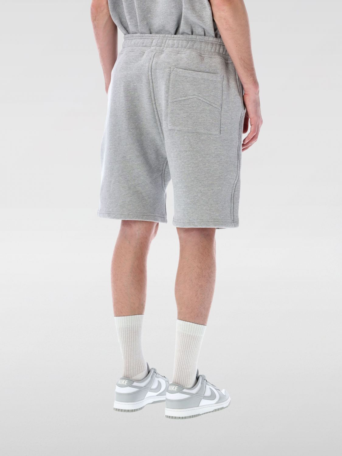 RHUDE cotton track shorts - Grey