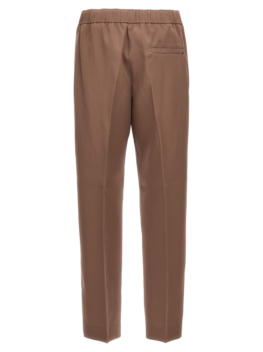Wool trousers - Brown