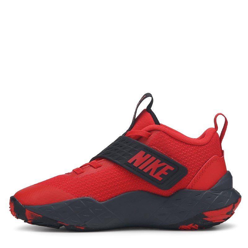 Kids' Hustle 12 Basketball Shoe Little Kid Shoes (Red/Black)