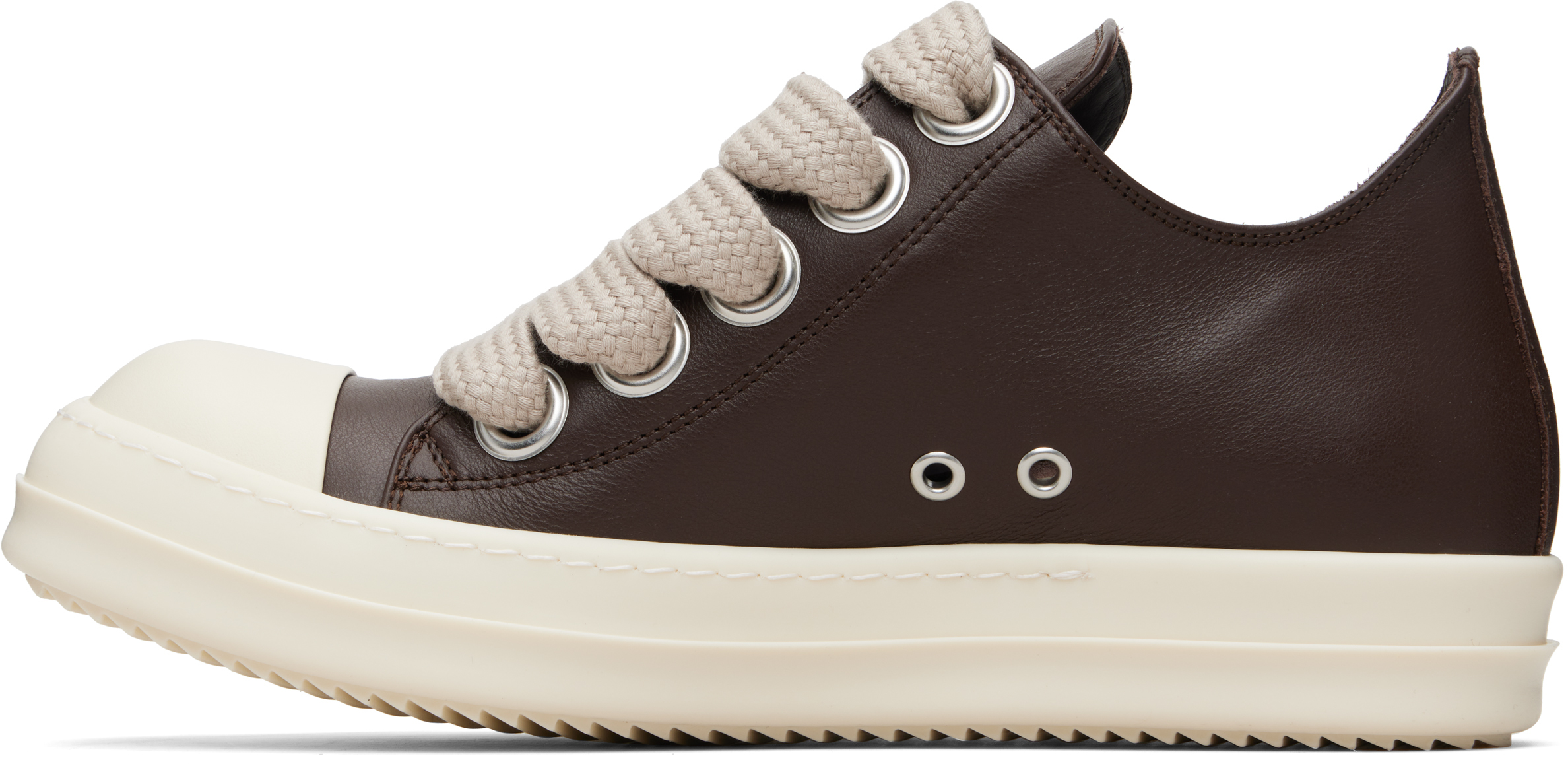 Brown Temple Jumbolace Low Sneakers