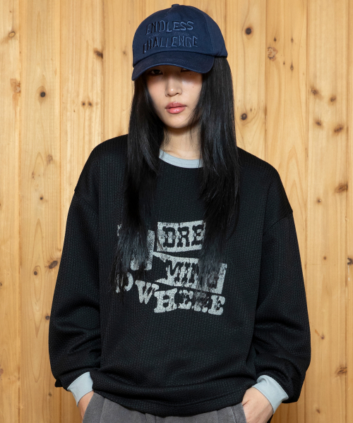 XTT148 Ringer Knit Long Sleeve
