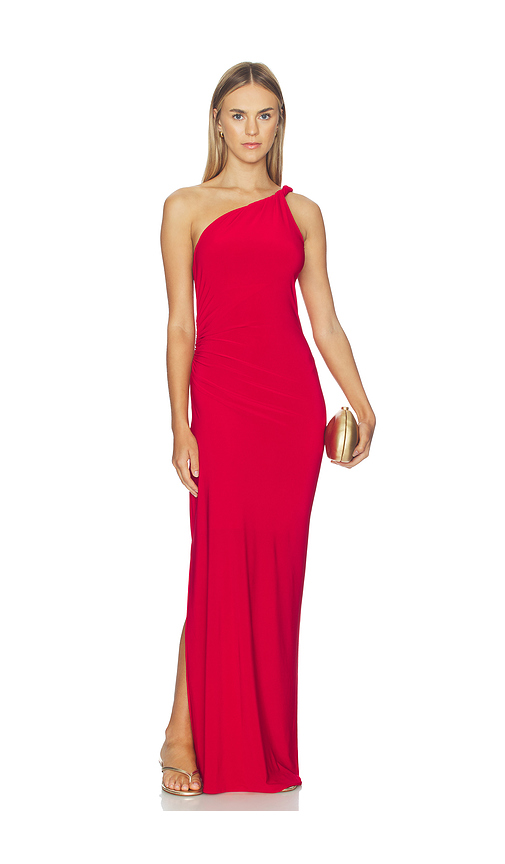 Baobab Celele Maxi Dress in Red. XL. Also in L, M