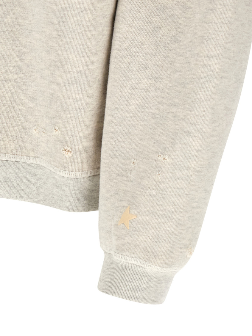 Patch Sweatshirt Gray