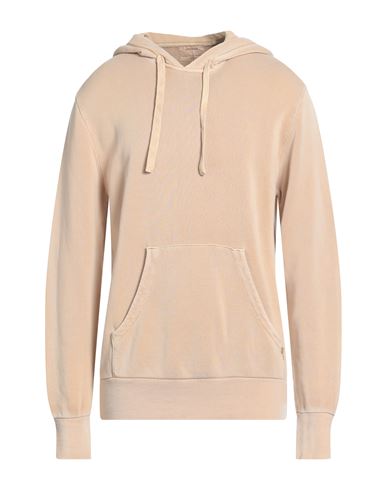 Man Sweatshirt Beige Size XL Lyocell, Cotton
