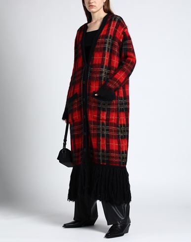 Woman Cardigan Red