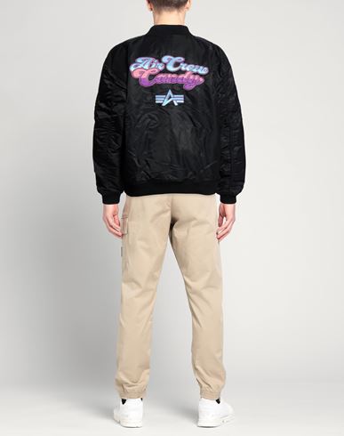 Man Jacket Black Size S Nylon
